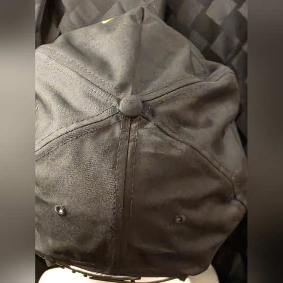 Vintage CAT SCALE Logo Snapback Trucker Truck Hat Black Nissin w/Rope O/S - Picture 4 of 14